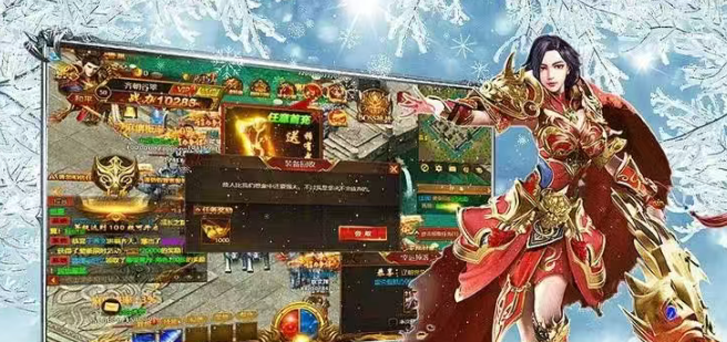 《冰雪点卡重制版》：战士冰火双修的战场绞肉机！(图1)